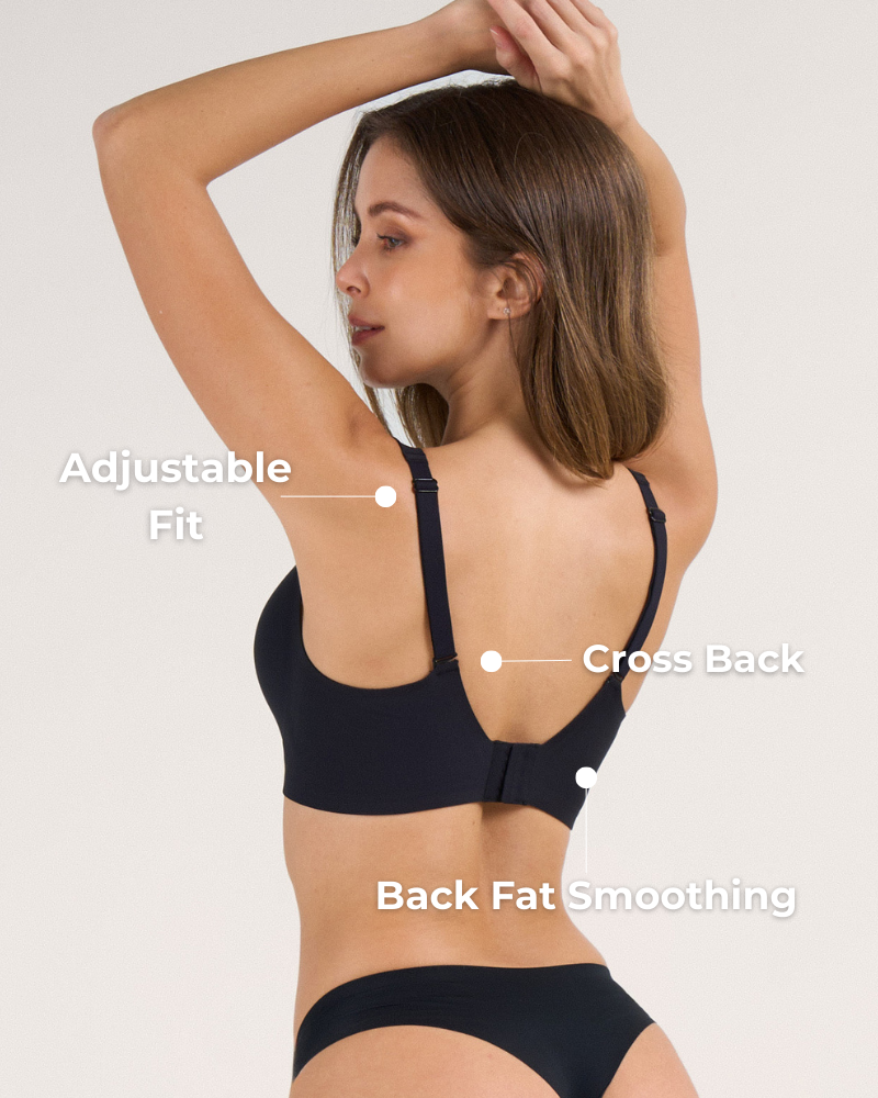 Everyday Seamless Jelly Bra With Detail